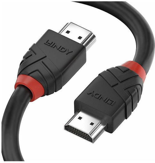 Lindy HDMI 2.1 Cable HDMI male - HDMI male 5m Μαύρο 36774 - Image 3