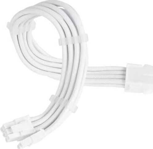 Silverstone 8-Pin PCIe - 6+2 Pin PCIe Cable 0.25m Λευκό SST-PP07E-PCI8W-V2 - Image 4