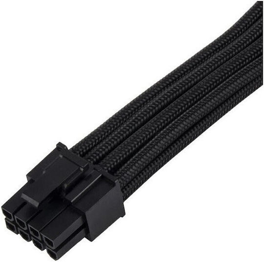 Silverstone 8-Pin PCIe - 6+2 Pin PCIe Cable 0.3m Μαύρο SST-PP07E-PCIB - Image 3