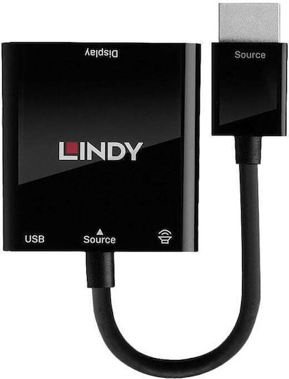 Lindy Μετατροπέας HDMI male σε VGA female 1τμχ 38285 - Image 3
