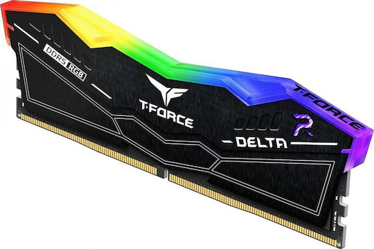 TeamGroup T-Force Delta RGB DDR5 32GB RAM με 2x16GB Modules και Ταχύτητα 7200 για Desktop FF3D532G7200HC34ADC01 - Image 4