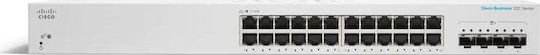 Cisco CBS220-24T-4X Managed L2 Switch με 24 Θύρες Gigabit (1Gbps) Ethernet και 4 SFP Θύρες - Image 4