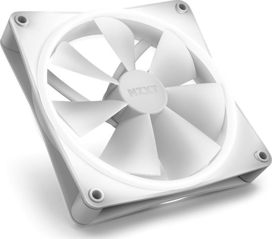NZXT F140 RGB Duo Case Fan με Σύνδεση 4-Pin PWM 2τμχ Λευκό - Image 3