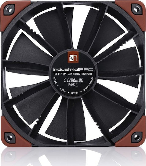 Noctua NF-F12 Case Fan 120mm με Σύνδεση 4-Pin PWM - Image 5