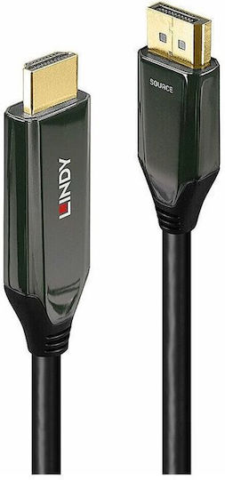 Lindy Cable DisplayPort male - 3m Μαύρο (40932) - Image 3