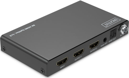 Digitus Διαχωριστής Hdmi 1x2 8k/60hz - Image 2