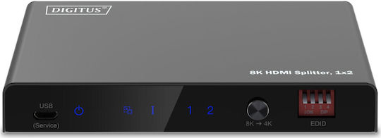 Digitus Διαχωριστής Hdmi 1x2 8k/60hz - Image 3