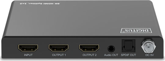 Digitus Διαχωριστής Hdmi 1x2 8k/60hz - Image 4