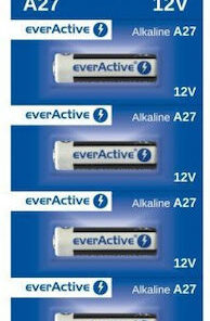 Alternative view of everActive High Performance Αλκαλικές Μπαταρίες A27 12V 5τμχ 27A5BL