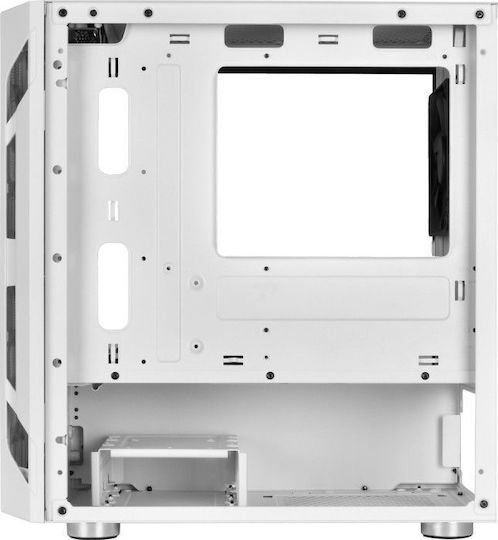 Silverstone FARA H1M Gaming Mini Tower Κουτί Υπολογιστή με Πλαϊνό Παράθυρο Λευκό - Image 6