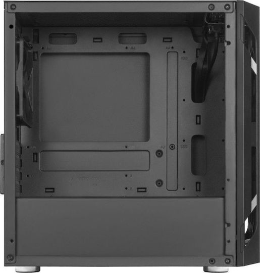 Silverstone FARA H1M Gaming Mini Tower Κουτί Υπολογιστή με Πλαϊνό Παράθυρο Μαύρο - Image 8
