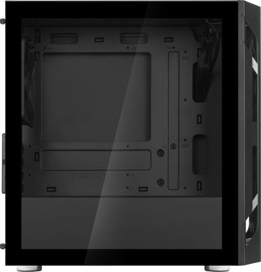 Silverstone FARA H1M Gaming Mini Tower Κουτί Υπολογιστή με Πλαϊνό Παράθυρο Μαύρο - Image 7