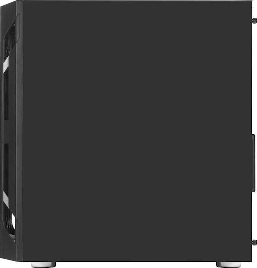 Silverstone FARA H1M Gaming Mini Tower Κουτί Υπολογιστή με Πλαϊνό Παράθυρο Μαύρο - Image 9