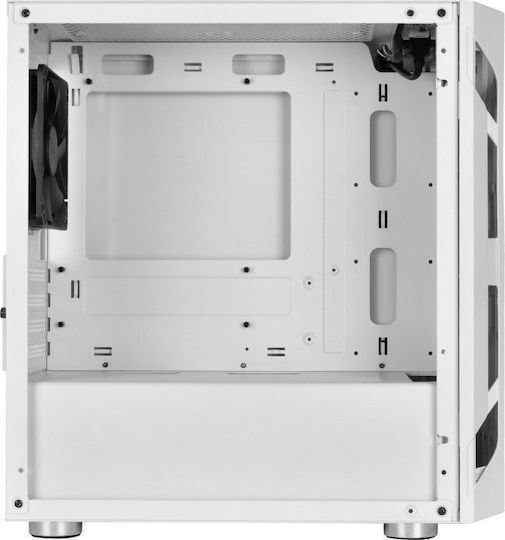 Silverstone FARA H1M Gaming Mini Tower Κουτί Υπολογιστή με Πλαϊνό Παράθυρο Λευκό - Image 5