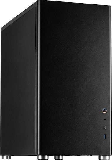 Inter-Tech X2 Duplex Pro Mini Tower Κουτί Υπολογιστή Μαύρο - Image 2