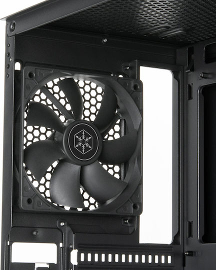 Silverstone Fara R1 V2 Gaming Midi Tower Κουτί Υπολογιστή με Πλαϊνό Παράθυρο Μαύρο - Image 5