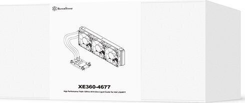Silverstone XE360-4677 Υδρόψυξη Επεξεργαστή Τριπλού Ανεμιστήρα 120mm - Image 8