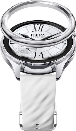 Xiaomi Watch S4 Aluminium 47mm Αδιάβροχο με Παλμογράφο (Ασημί) - Image 5