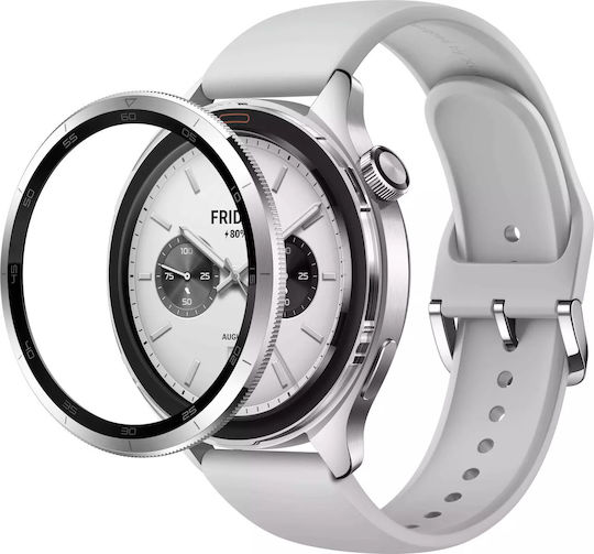 Xiaomi Watch S4 Aluminium 47mm Αδιάβροχο με Παλμογράφο (Ασημί) - Image 7