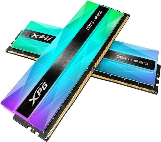 Adata Lancer Neon RGB DDR5 32GB RAM με 2x16GB Modules και Ταχύτητα 6000 για Desktop AX5U6000C3016G-DCLANRSG - Image 4