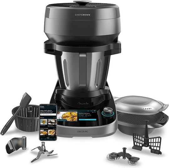 Cecotec Mambo 04700 Πολυμάγειρας 1600W με Χωρητικότητα 4.5lt Μαύρος