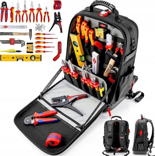 Knipex 00 21 50 E Τσάντα Πλάτης με 23 Εργαλεία Ηλεκτρολόγου - Image 8
