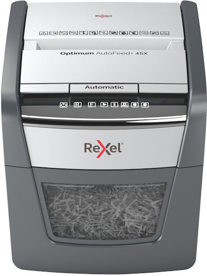 Rexel Καταστροφέας Εγγράφων Optimum Autofeed+ 6 Φύλλων με Κάδο 20lt 2020045XEU - Image 3
