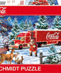 Coca Cola: Χριστουγεννιάτικο Φορτηγό Puzzle 2D 1000pcs