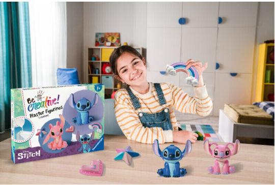 Ravensburger Ζωγραφική Be Creative! DIY Φιγούρες Stitch & Angel για Παιδιά 7+ Ετών 23877 - Image 3