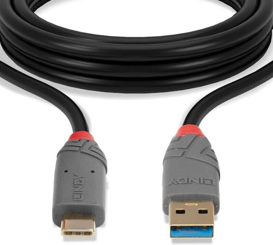 Lindy USB 2.0 Cable USB-C male - USB-C 15W Μαύρο 3m (36919) - Image 3