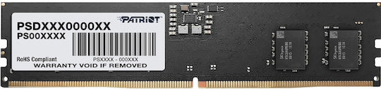 Patriot Signature DDR5 με Module 1x32GB και Ταχύτητα 4800 για Desktop PSD532G48002
