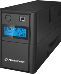 Powerwalker VI 850 SE LCD UPS Line-Interactive 850VA 480W με 2 Schuko Πρίζες