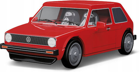 Cobi 24613 Volkswagen Golf Car 1974-1983 Red 1:35 68 Pieces - Image 3