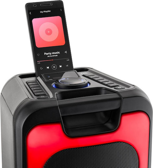 JVC Ηχείο Karaoke με Ασύρματο Μικρόφωνο XS-EP424B σε Μαύρο Χρώμα - Image 4