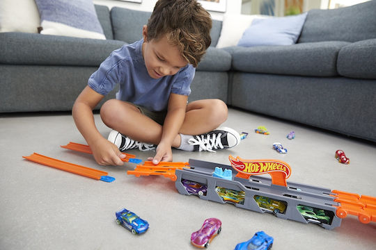 Hot Wheels Speedway Hauler Σετ με Φορτηγό 1:64 για 4+ Ετών GVG37 - Image 8