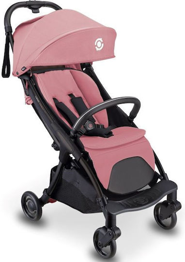 Globber Lite Καρότσι Μωρού Kατάλληλο για Nεογέννητο Deep Pastel-Pink 7.4kg 925-210