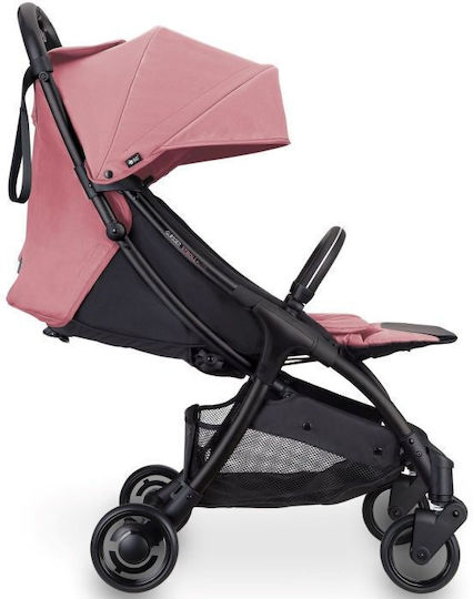 Globber Lite Καρότσι Μωρού Kατάλληλο για Nεογέννητο Deep Pastel-Pink 7.4kg 925-210 - Image 2