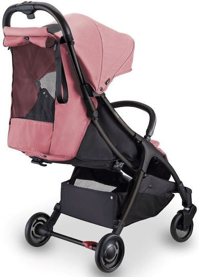 Globber Lite Καρότσι Μωρού Kατάλληλο για Nεογέννητο Deep Pastel-Pink 7.4kg 925-210 - Image 5