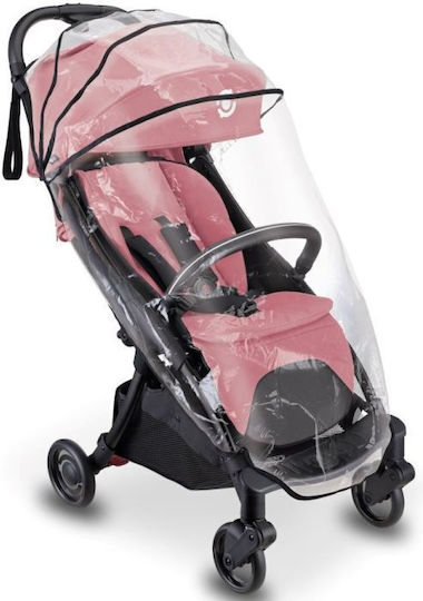 Globber Lite Καρότσι Μωρού Kατάλληλο για Nεογέννητο Deep Pastel-Pink 7.4kg 925-210 - Image 6