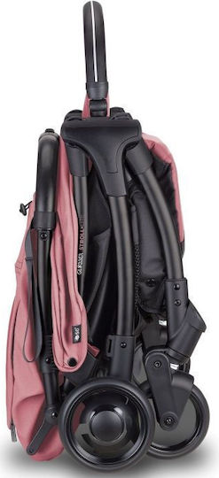 Globber Lite Καρότσι Μωρού Kατάλληλο για Nεογέννητο Deep Pastel-Pink 7.4kg 925-210 - Image 7