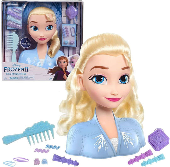 Disney Frozen 2 Basic Elsa Κεφάλι Ομορφιάς 23AX6V - Image 3