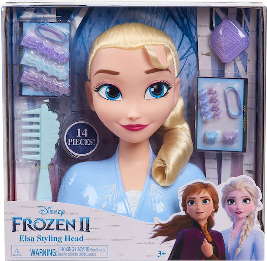 Disney Frozen 2 Basic Elsa Κεφάλι Ομορφιάς 23AX6V - Image 8