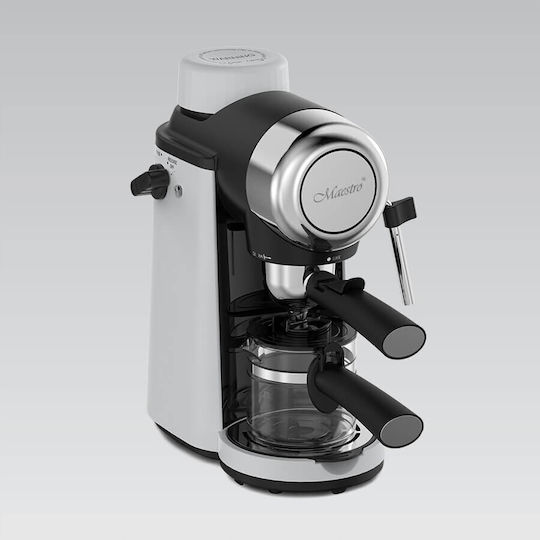 Maestro Μηχανή Espresso 800W Πίεσης 3.5bar Καφέ MR-410 - Image 3