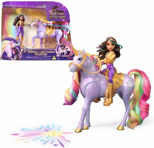 Spin Master Unicorn Academy Σετ Κούκλας Sophia & Light Magic Wildstar για 4+ Ετών 6067325 - Image 3