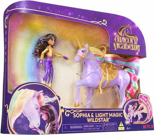 Spin Master Unicorn Academy Σετ Κούκλας Sophia & Light Magic Wildstar για 4+ Ετών 6067325 - Image 2