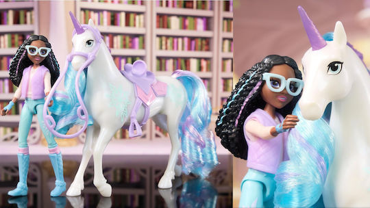 Spin Master Unicorn Academy Σετ Κούκλας Layla & Glacier για 4+ Ετών 6066849 - Image 9