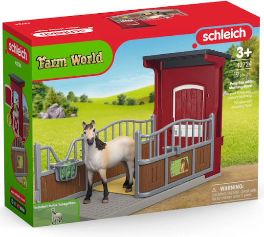 Schleich-S Ponybox With Mustang Mare για 3+ Ετών 19εκ. 42724 - Image 3