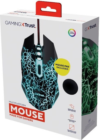 Trust 24752 Mouse Pad & Gaming Ποντίκι 4000 DPI Μαύρο - Image 6