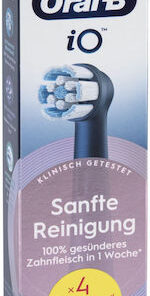 Alternative view of Oral-B iO Gentle Care Ανταλλακτικές Κεφαλές για Ηλεκτρική Οδοντόβουρτσα Black 4τμχ