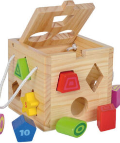 Alternative view of Simba Παιχνίδι Ταξινόμησης Σχημάτων Eichhorn Cube Shapes Game Set από Ξύλο για 12+ Μηνών 100002092